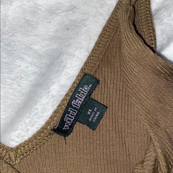 Olive Green Bodysuit - Picture 2 of 2